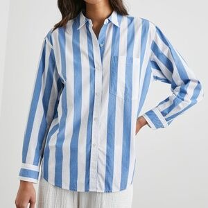 Rails Arlo Shirt Rue Stripe Size Medium